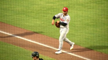Brian Curley's five strikeouts over seven frames