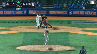 Sam Biller singles on a ground ball to center fielder Carter Mathison. JT Benson scores.