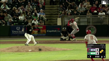 Gerald Ogando In play, run(s) to Jeremy Rivas