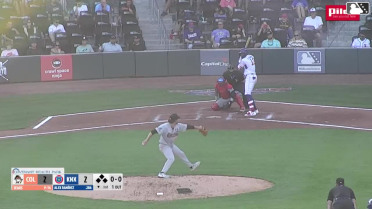 Alex Ramírez singles on a line drive to right fielder Dalton McIntyre. Carter Trice scores. Jefferson Rojas scores. Owen Ayers to 2nd.