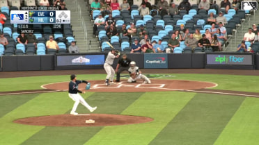 Matthew Ellis homers (6) on a fly ball to right center field.