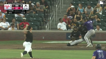 Braxton Fulford doubles (9) on a ground ball to shortstop Mason McCoy. Conner Capel scores.