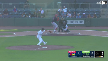 Nolan Gorman homers (3) on a fly ball to left center field.