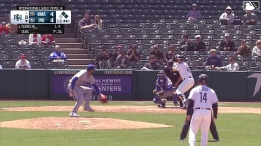 Jose Cuas In play, run(s) to Rafael Flores Jr.