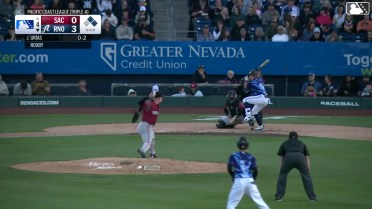 Luis Urías homers (3) on a fly ball to left center field. Andrew Velazquez scores. Kristian Robinson scores.
