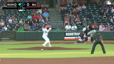 Mason Guerra singles on a ground ball to left fielder Connor Hujsak. Owen Carey scores.