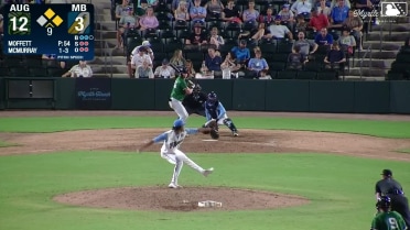 Cooper McMurray doubles (5) on a sharp ground ball to right fielder Eli Lovich. Conor Essenburg scores. Luis Guanipa to 3rd.