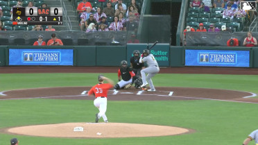 Pablo Reyes singles on a line drive to left fielder Darren Baker. Cade Marlowe scores.