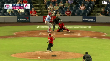 Caleb Ricketts homers (9) on a line drive to left center field. Raylin Heredia scores. Alex Binelas scores.