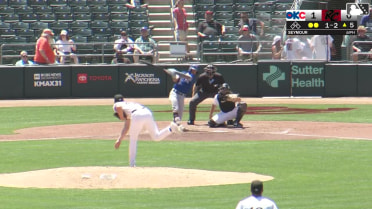 Carson Seymour's seventh strikeout of the game 