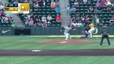 Dakota Jordan singles on a ground ball to right fielder Carlos Jimenez. Trevor Cohen scores.