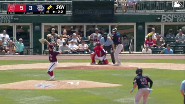 Kolby Allard In play, run(s) to Jason Delay