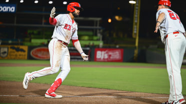 Bats Ride Seven-Run First to Win in Opener