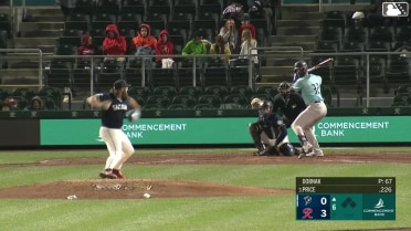 Collin Price homers (7) on a fly ball to left center field.