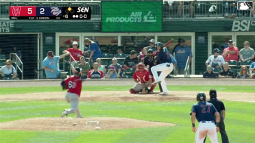 Gage Ziehl In play, run(s) to Carter Kieboom