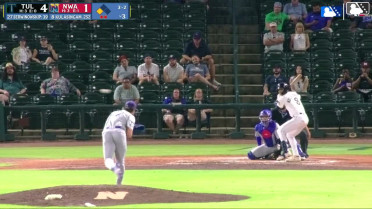 Sam Kulasingam singles on a line drive to center fielder Mike Sirota. Luke Pelzer scores.