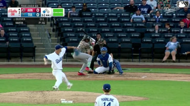 Felnin Celesten singles on a line drive to right fielder Kole Myers. Jared Sundstrom scores.