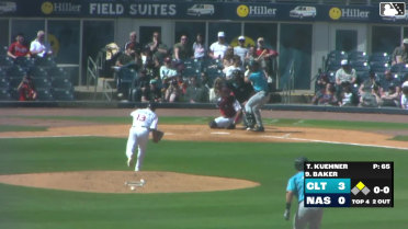 Tate Kuehner In play, run(s) to Dru Baker