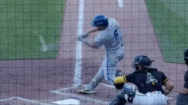 Kyle Isbel collects three hits in rehab start
