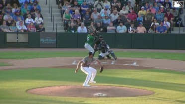 Dallas Macias walks. Juan Mateo scores. Nick Montgomery to 3rd. Dalton McIntyre to 2nd.