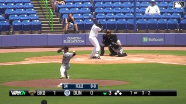Connor Oliver's fifth strikeout