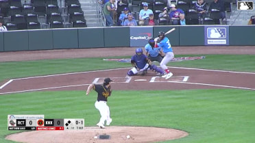 Matthew Lugo singles on a ground ball to right fielder Alex Ramírez. Wade Meckler scores. Gustavo Campero to 3rd.