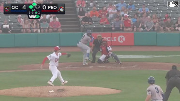 Derlin Figueroa homers (22) on a fly ball to center field. Asbel Gonzalez scores. Blake Mitchell scores.