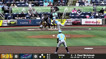 Paul McIntosh smashes a first inning grand slam 