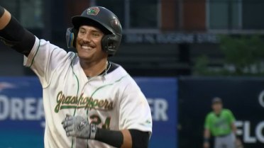 Wyatt Sanford homers in three straight at-bats 