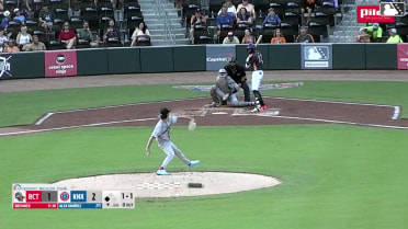 Alex Ramírez singles on a ground ball to center fielder Tucker Flint. Kane Kepley scores.