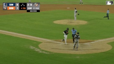 John Rhodes' solo homer