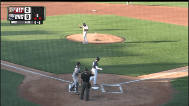Curve's Ortiz twirls immaculate inning