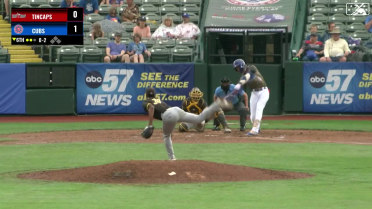 Jairo Iriarte collects his 10th strikeout of the game
