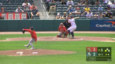 J.R. Freethy flies out to right fielder Tyler McDonough. Mathieu Vallee scores.