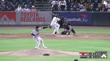 Dervy Ventura homers (7) on a fly ball to right center field.