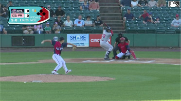 Yophery Rodriguez homers (11) on a fly ball to right field.