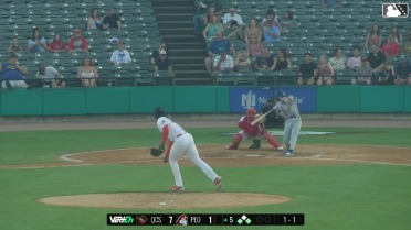 Royals prospect Justin Johnson's first homer