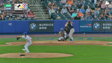José Barrero homers (15) on a fly ball to left field. Heston Kjerstad scores.