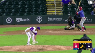 Brad Rudis In play, run(s) to Matthew Ferrara