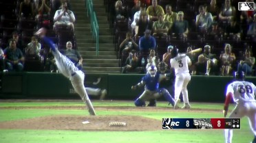 Padres prospect Nick Vogt's walk-off hit by pitch