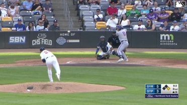 Billy Amick homers (7) on a fly ball to right center field. Vidal Bruján scores.