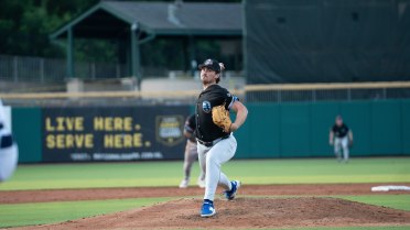 Gillis, Offense Lead Shuckers to Win in Second-Half Opener