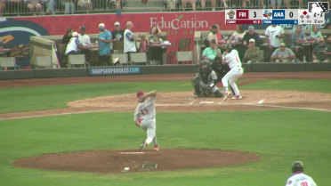 Cristofer Torin singles on a sharp line drive to center fielder Paxton Kling. Alberto Barriga scores.