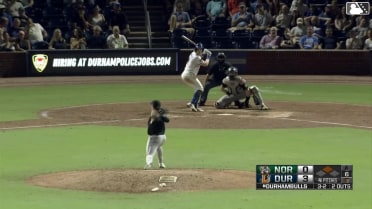 Jack Suwinski singles on a line drive to left fielder Jeremiah Jackson. Xavier Isaac scores.