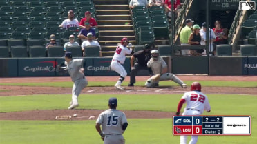 Logan Allen In play, run(s) to Dominic Fletcher