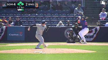 Jacob Reimer grounds into a double play, shortstop George Lombard Jr. to second baseman Owen Cobb to first baseman Coby Morales. Marco Vargas out at 2nd. Jacob Reimer out at 1st.