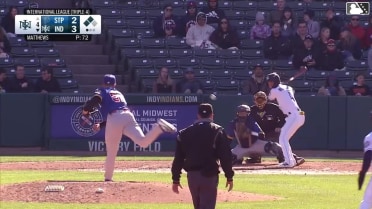 Zebby Matthews In play, run(s) to Alika Williams