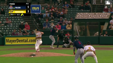 Gage Workman out on a sacrifice fly to center fielder Andrew Pinckney. Andrew Navigato scores.