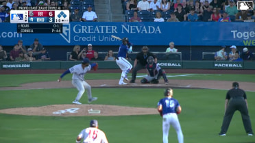 Anderdson Rojas grounds out softly, second baseman Josh Smith to first baseman Jonah Bride. Angel Ortiz scores. Jean Walters to 3rd. Kristian Robinson to 2nd.