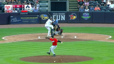 Brandon Neeck Hit By Pitch to Chris Meyers